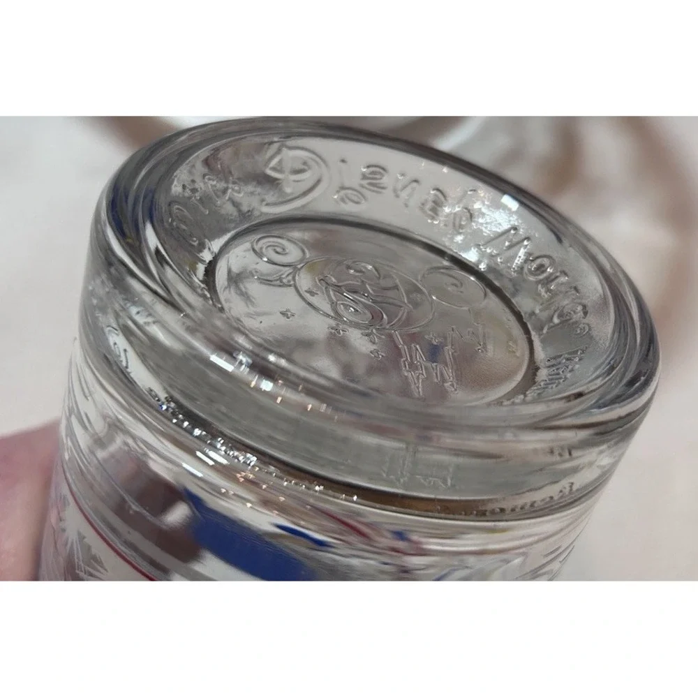 Set of 3 Disney Epcot Mickey Mouse Glasses Commemorative Souvenir‎